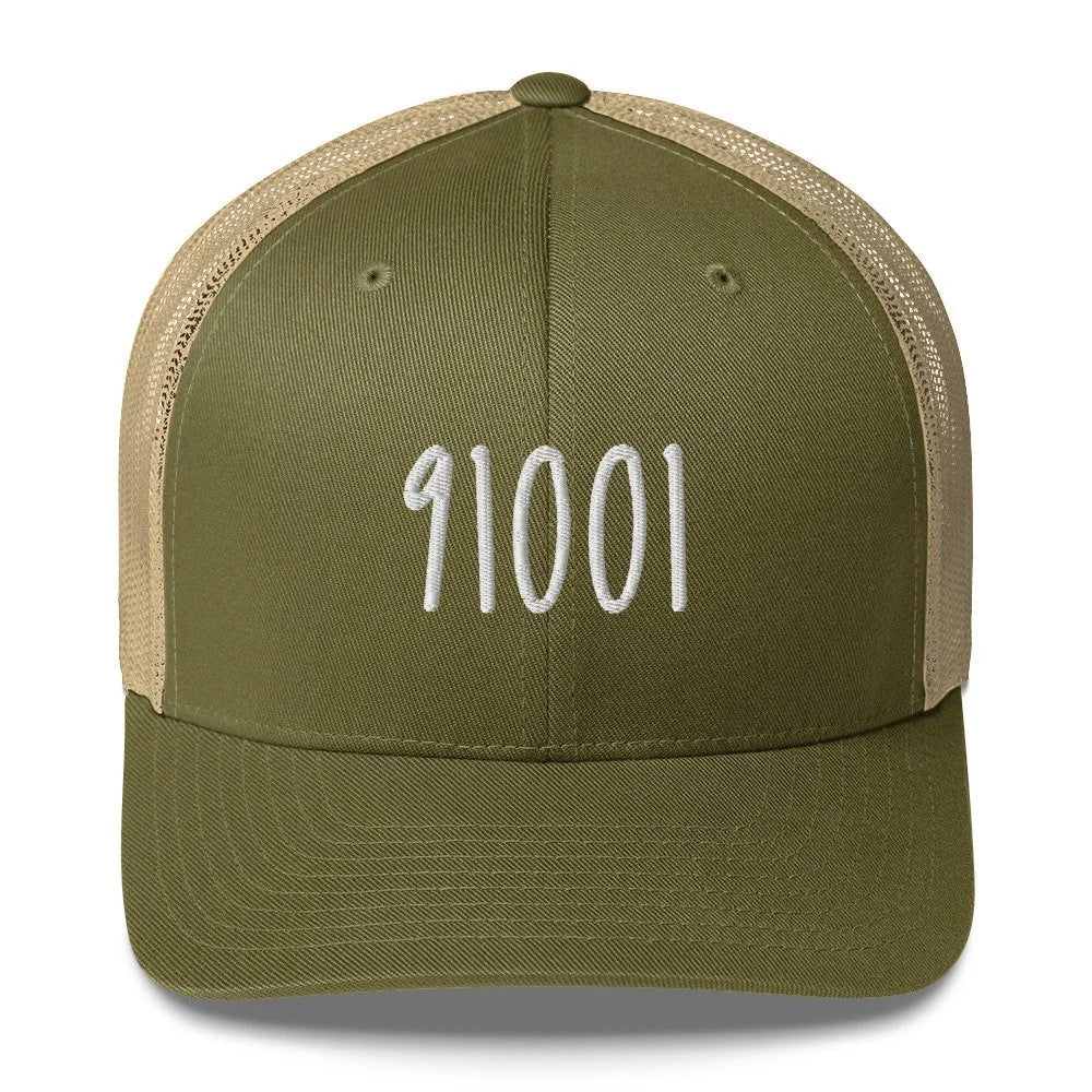 Moss and khaki 91001 trucker hat