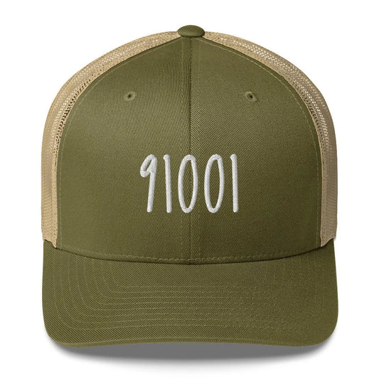 Moss and khaki 91001 trucker hat