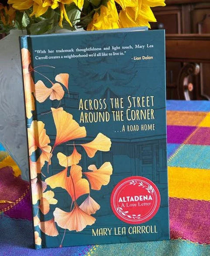 Across the Street and Around the Corner book with matching tote bag