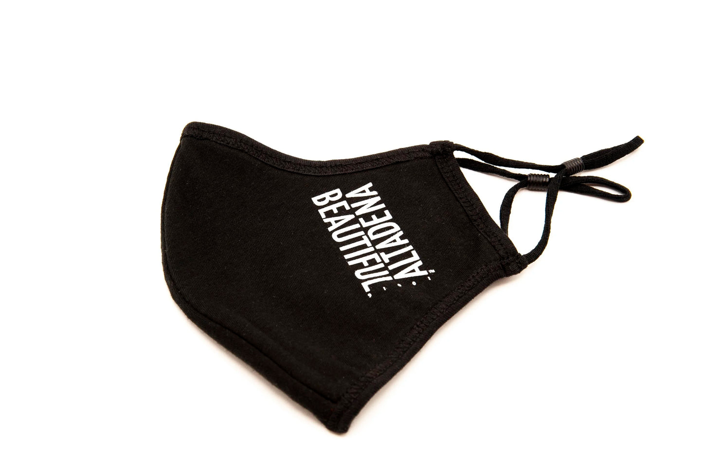 Black Beautiful Altadena 91001 face mask with adjustable ear loops