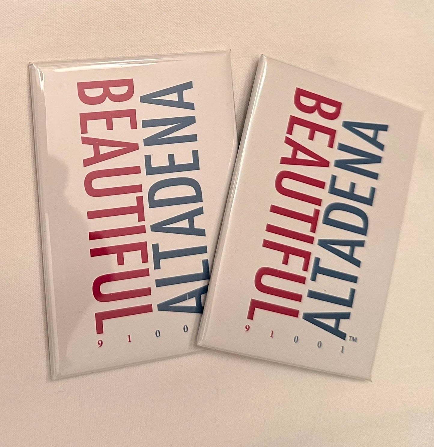 Beautiful Altadena 91001 magnet in retail packaging