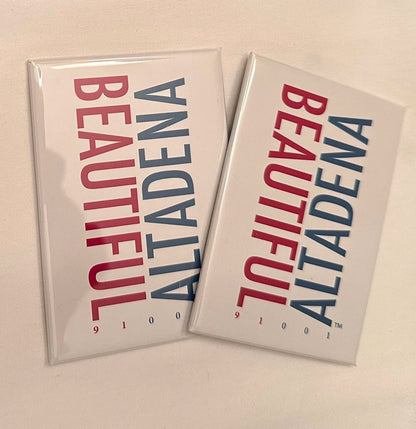 Beautiful Altadena 91001 magnet in retail packaging